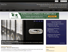 Tablet Screenshot of pacareertech.org